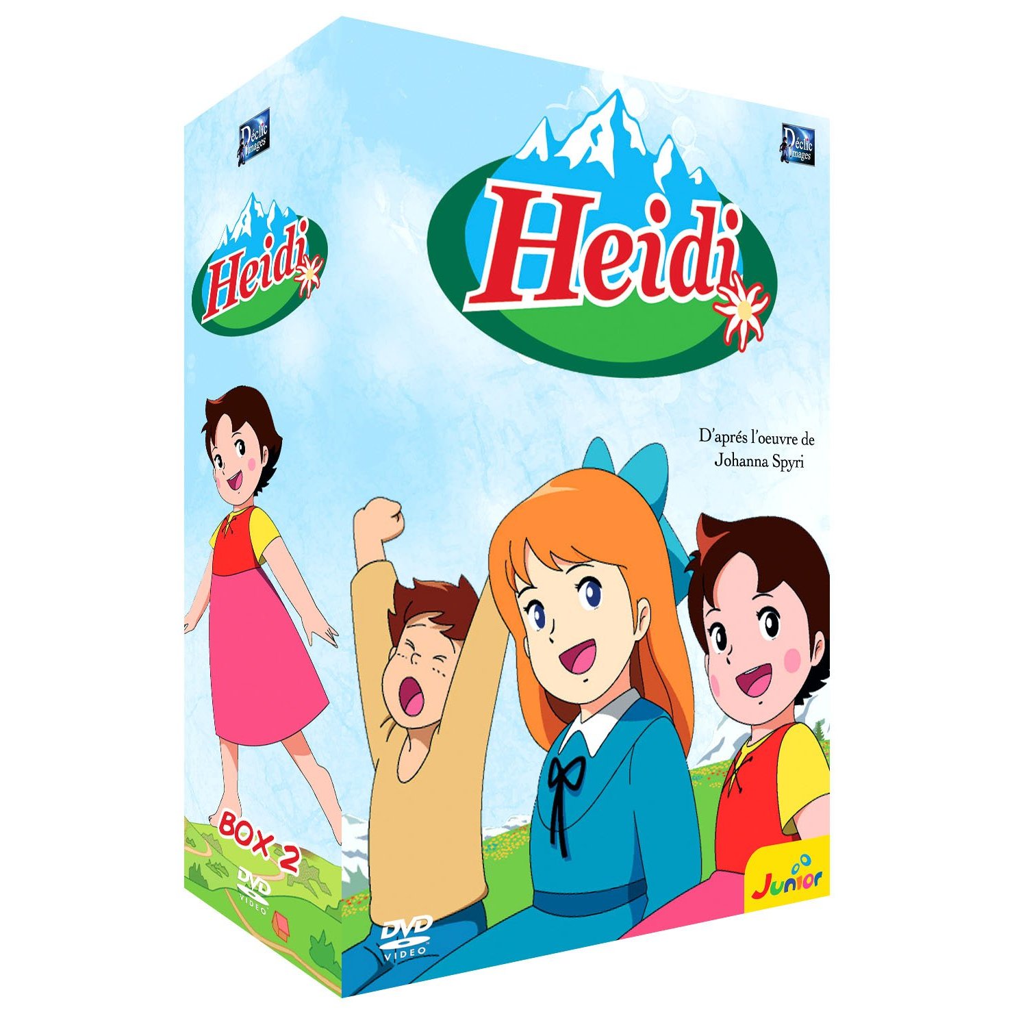 Coffret Heidi 4 Dvd Box 2